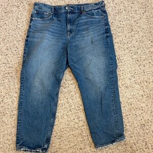 American Eagle Outfitters super high rise straight